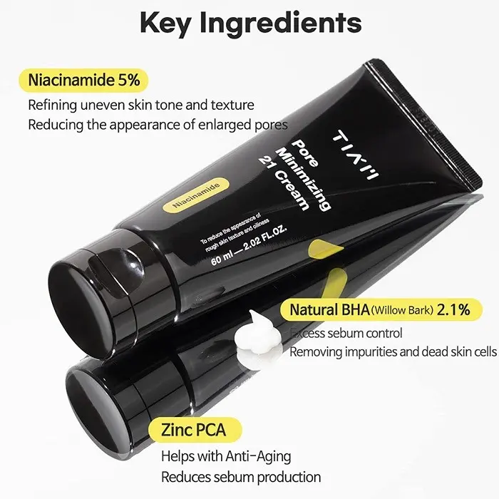 Tiam Pore Minimizing 21 Cream 60ml - Image 2