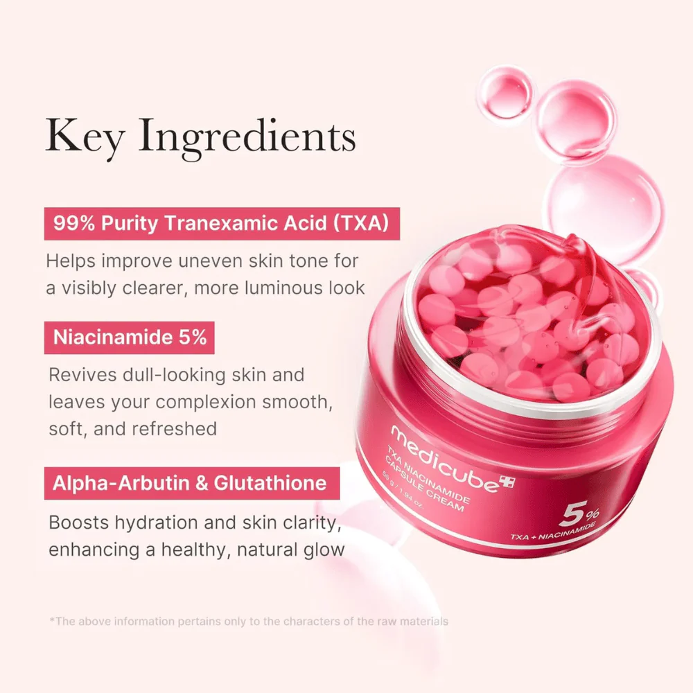 Medicube TXA + Niacinamide Capsule Cream 55g - Image 3