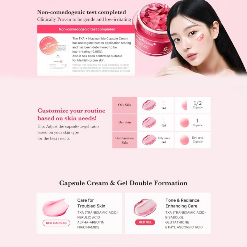 Medicube TXA + Niacinamide Capsule Cream 55g - Image 4